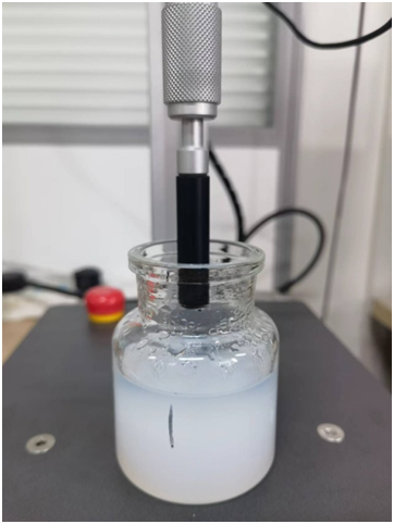 质构仪用于测定凝胶颗粒堵剂的凝胶强度